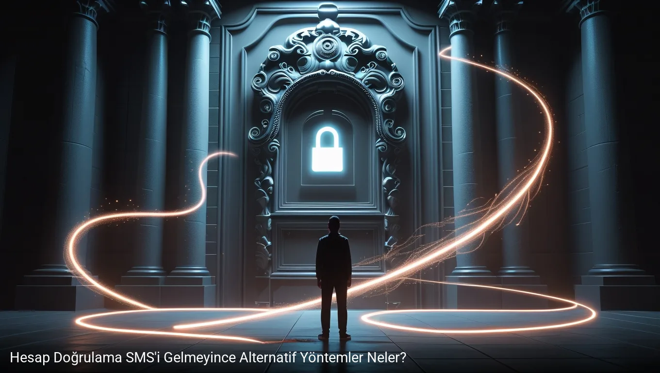 Hesap Doğrulama SMS'i Gelmeyince Alternatif Yöntemler Neler? - hesap doğrulama SMS gelmiyor alternatif
